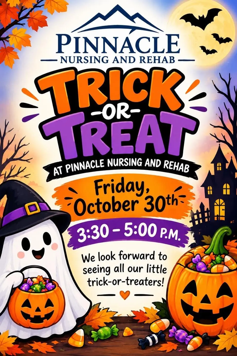 Pinnacle Roc Pinnacle Nursing & Rehab Trick or Treating Event | KOAl - Price,UT