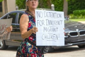 Hundreds Protest In Oklahoma Regarding Plan To Detain Migrant Children Hundreds Protest In Oklahoma Regarding Plan To Detain Migrant Children