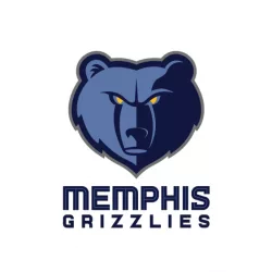 Memphis Grizzlies emblem or logo. Basketball club Memphis Grizzlies.