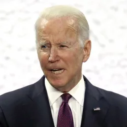 President Joe Biden at the end of the Group of 20 (G-20) summit in Rome^ Italy. October 31^ 2021