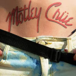 fan with tattoo with the name of the band Motley Crue waiting for the show at Rock in Rio in the city of Rio. Rio de Janeiro^ Brazil^ September 25^ 2015.