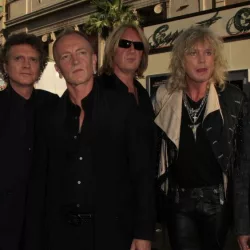 Def Leppard at the 'Rock of Ages' Los Angeles premiere held at Grauman's Chinese Theater on June 8^ 2012 in Los Angeles^ California