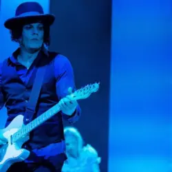 Jack White Performs on stage at WaMu Theater in Seattle^ WA on August 14^ 2012.