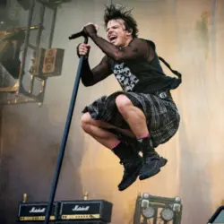 Concert of Yungblud at Pinkpop Festival The Netherlands. 21 June 2024.
