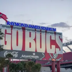 Tampa Bay Buccaneers' Raymond James NFL Football Stadium Tampa^ Florida - February 1^ 2022