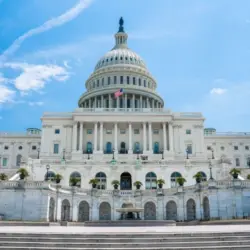 The United States Capitol in Washington^ DC.