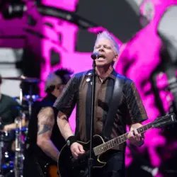 The Offspring perform at the When We Were Young festival in Las Vegas^ Nevada on 21 October 2023.