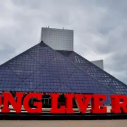The Rock and Roll Hall of Fame. Cleveland^ OH USA - November 9 2016