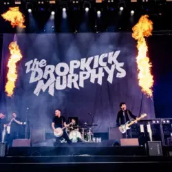 Concert of Dropkick Murphy's. Rock Werchter Festival^ Belgium. July 4 2024.