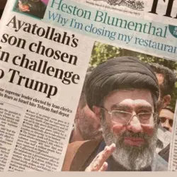 British newspapers report Iran has chosen Ayatollah Ali Khamenei's son^ Mojtaba Khamenei as new supreme leader Nottinghamshire^ UK 09 March 2026