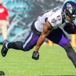 13 DEVIN DUVERNAY BALTIMORE RAVENS VS JACKSONVILLE JAGUARS NOVEMBER 27^ 2022 at TIAA BANK FIELD JACKSONVILLE FLORIDA