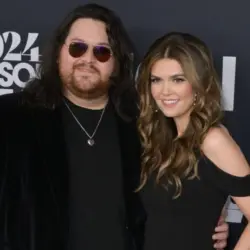 Wolfgang Van Halen and wife Andraia Allsop at the MusiCares Person of the Year Gala. LOS ANGELES^ USA. February 02^ 2024