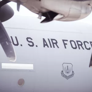 US Air Force transport plane