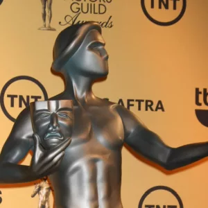 The Actor Statue at the 21st Annual Screen Actors Guild Awards Nominations Announcement at the Pacific Design Center on December 10^ 2014 in West Hollywood^ CA
