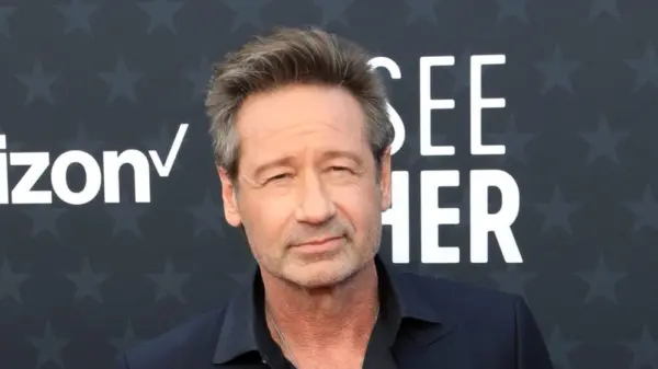 David Duchovny at the 29th Annual Critics Choice Awards - Arrivals at the Barker Hanger on January 14^ 2024 in Santa Monica^ CA