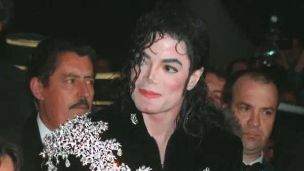 MICHAEL JACKSON at the 1997 Cannes Film Festival. MAY 08^ 1997