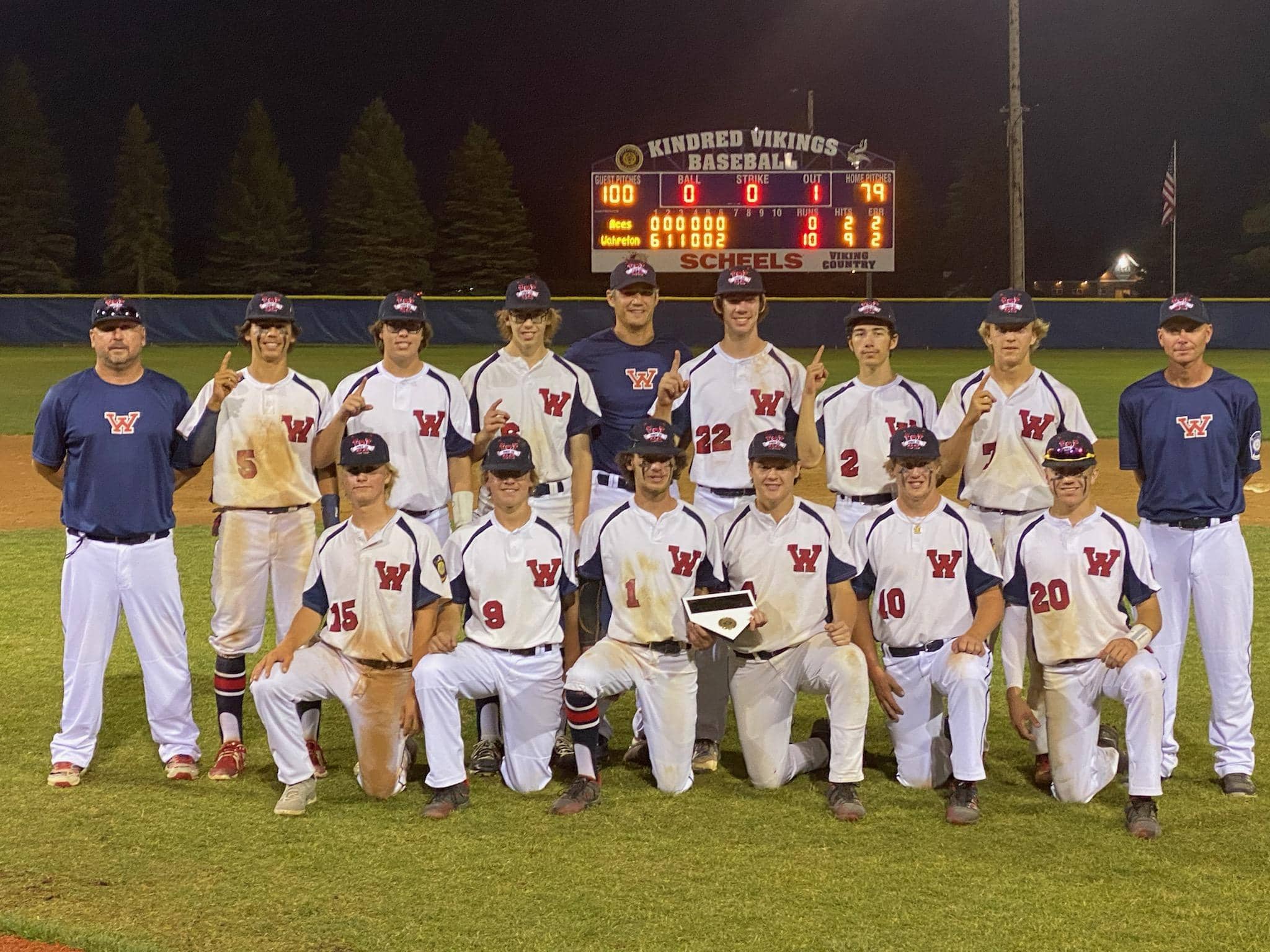 Post 20 runs away with N.D. Class A East Region championship KBMWNews