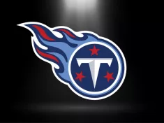 Tennessee Titans logo^ NFL Team^ based in Nashville^ TN