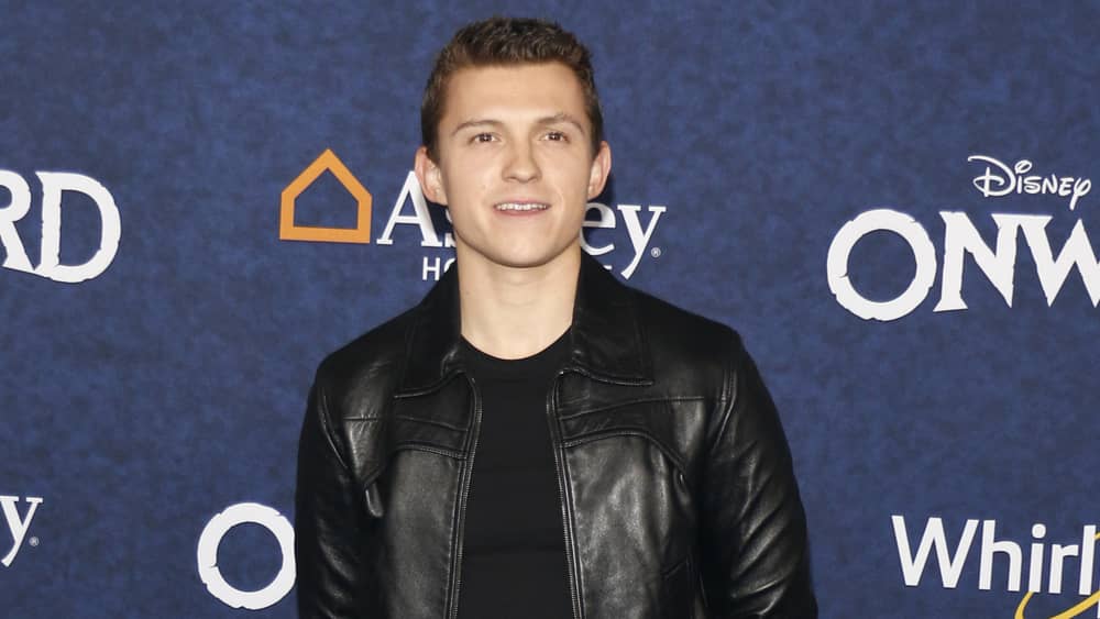 Tom Holland was joined by co-stars Mark Wahlberg and Tati