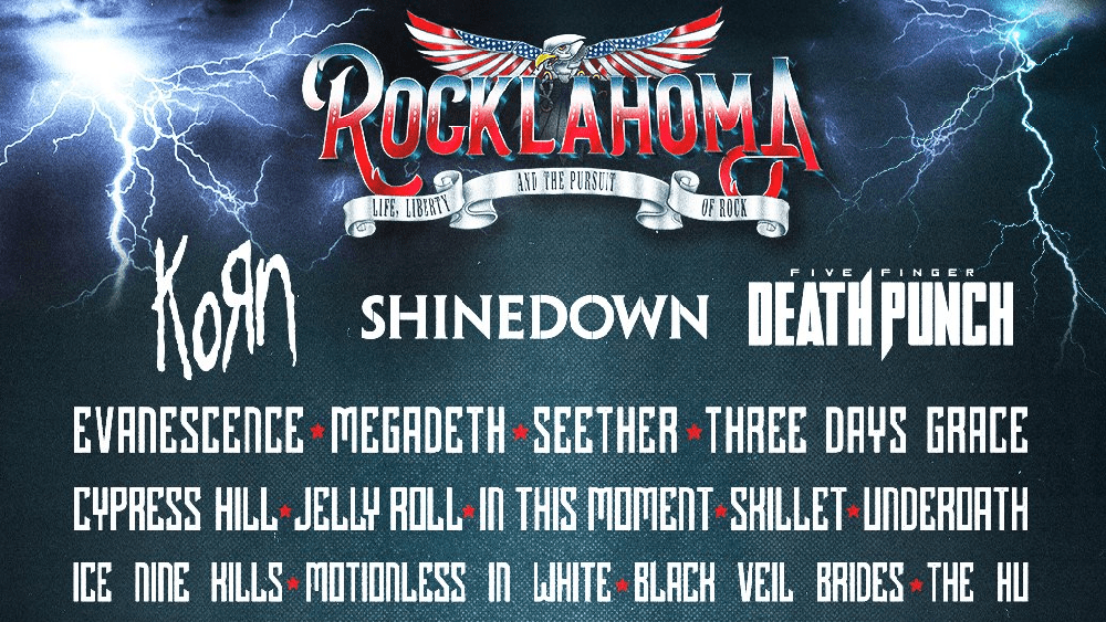 Rocklahoma 2022 Daily LineUps Announced, Single Day Tickets On Sale 7/