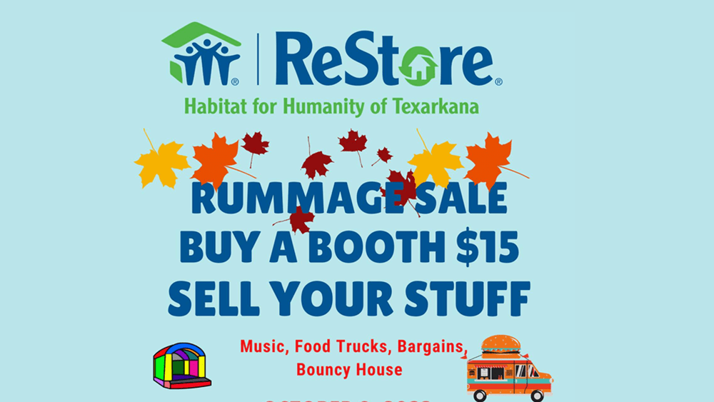 Support the ReStore Fall Rummage Sale