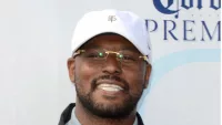 Schoolboy Q at the George Lopez Golf Tournament at the Lakeside Golf Club on May 6^ 2019 in Burbank^ CA