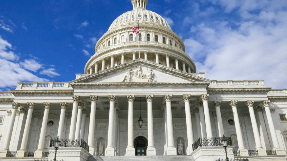 Government building with sound masking inside