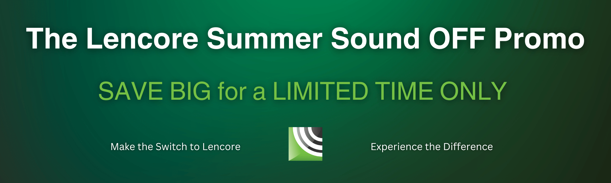 Lencore-Summer-Sound-OFF-Promo-Banner