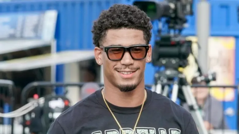 New York Jets wide receiver Allen Lazard (10) before the 2023 Pro Hall of Fame Game against the Cleveland Browns on August 3^ 2023 at Tom Benson Hall of Fame Stadium.