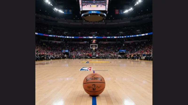 NBA BASKETBALL on NBA COURT This content was generated by an Artificial Intelligence (AI) system.