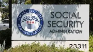 Social Security Administration. Social Security Administration Business Sign and Address. US SOCIAL SECURITY ADMINISTRATION SSA - sign at office. Lake Forest^ California - USA - June 19^ 2025