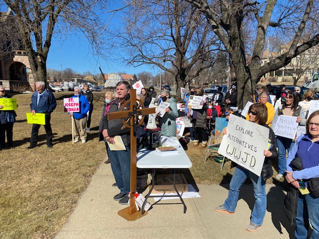 Parishioners Gather Tuesday In Sioux City To Protest Diocese's Proposed Parish Closures; Many Concerned Their Worries Went Unheard | CBC Online - Vimarsana News