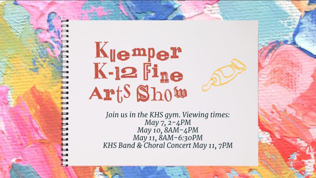 2021 Kuemper Fine Arts Show Opens Friday And Extends Into Next Week - Vimarsana News