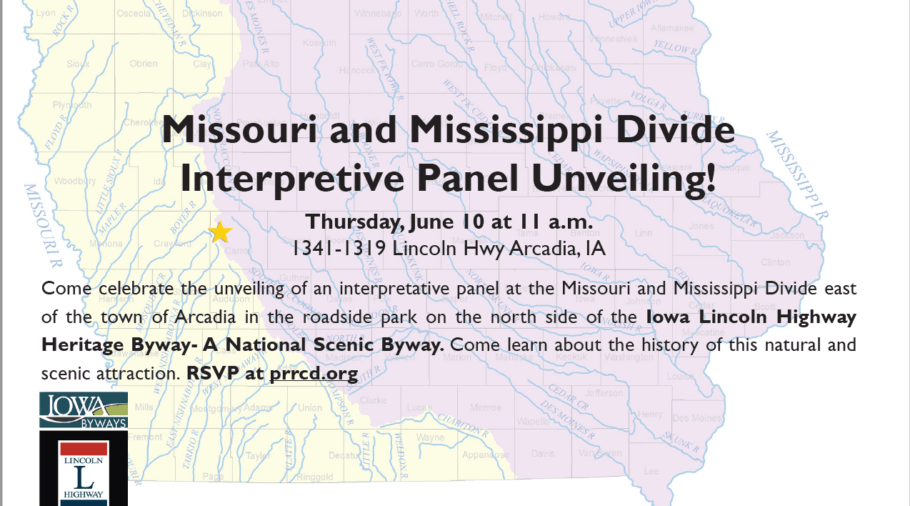 Missouri and Mississippi Divide Interpretive Panel Unveiling