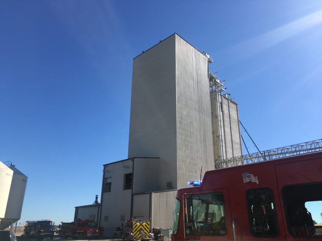 Thursday Morning Fire At NEW Cooperative's Feed Mill Temporarily Shuts Down Production | CBC Online - Vimarsana News