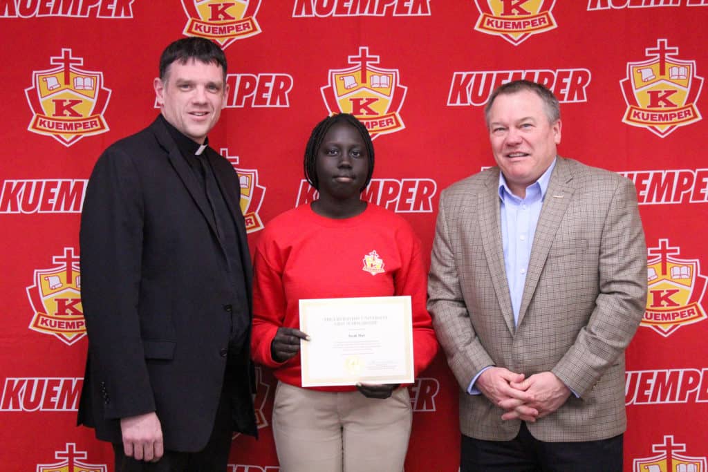Kuemper Senior, Ayak Dut, Selected To Receive Grit Scholarship From Creighton University's Heider Foundation | CBC Online - Vimarsana News