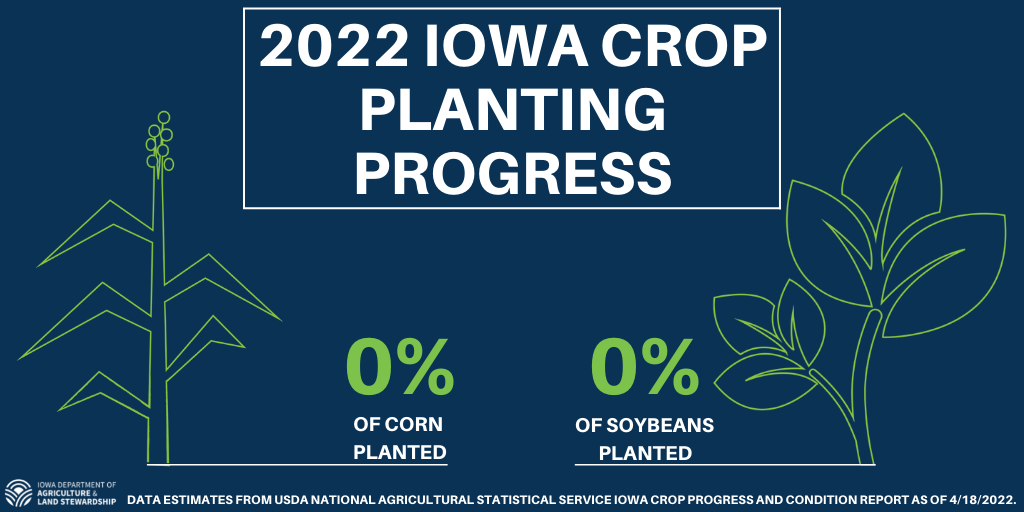 Wet And Cold Weather Slows Planting Prep According To Latest Iowa Crop Progress And Condition Report - Vimarsana News