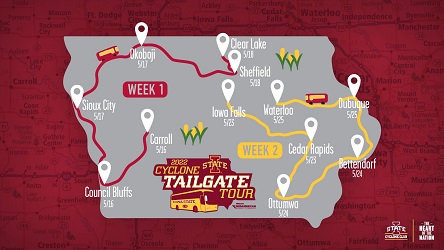 2022 Cyclone Tailgate Tour Kicks Off Next Week In Carroll - Vimarsana News