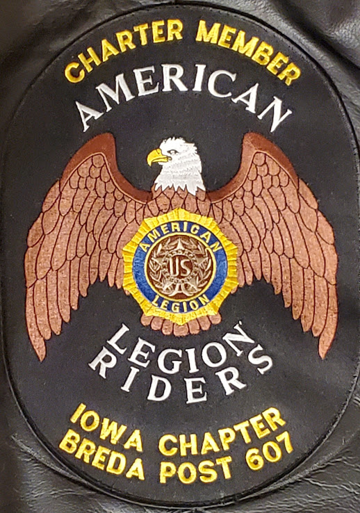 american legion riders back patch