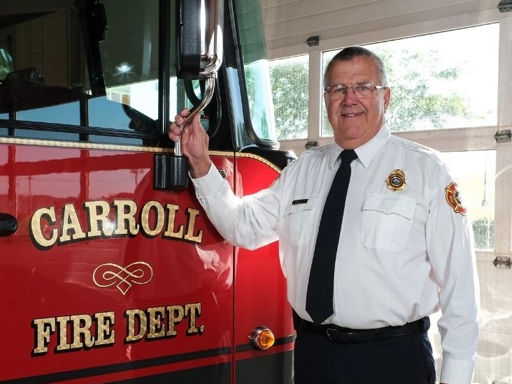 Carroll Says Goodbye Friday To Its Longtime Fire Chief, Greg Schreck - Vimarsana News