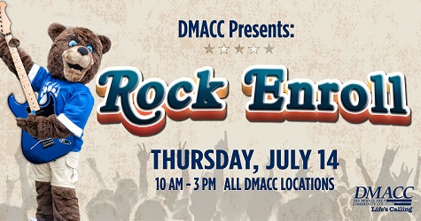 DMACC Carroll Campus Invites Prospective Students To Final 'Rock Enroll' Before Fall Classes Start | CBC Online - Vimarsana News