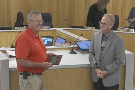 Carroll City Council Recognizes Retiring Chief Schreck's 40-Year Career At Monday's Meeting | CBC Online - Vimarsana News