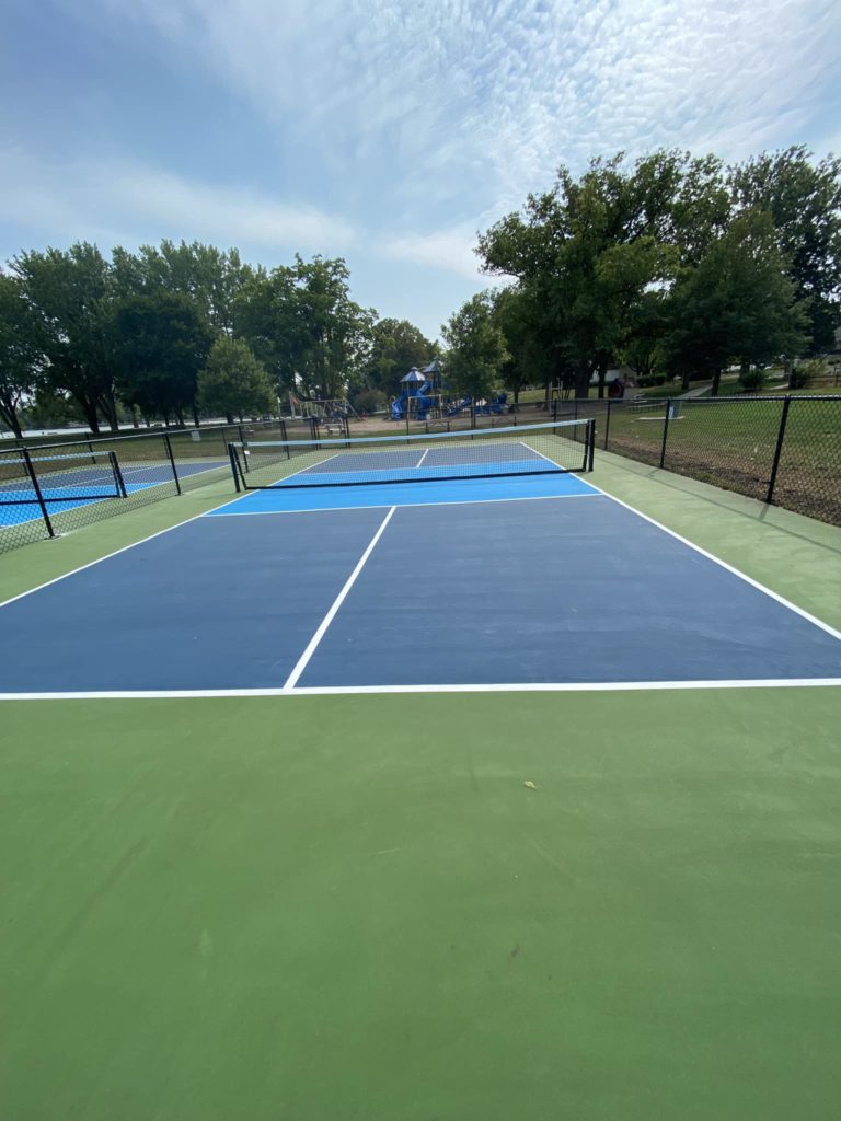 Construction Has Officially Wrapped Up On A New Pickleball Court In Lake View - Vimarsana News