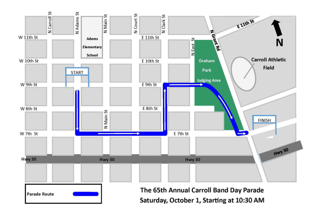 65th Annual Carroll Band Day On Saturday Features 50+ Parade Entries And 12 Marching Bands - Vimarsana News