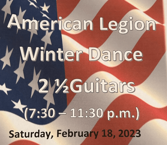 Carroll American Legion Invites Public To First Ever Legion Winter Dance On Feb. 18 - Vimarsana News