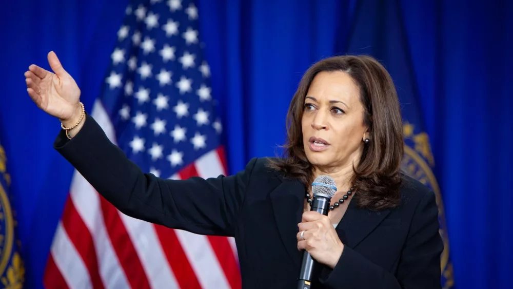 Kamala Harris campaigns in New Hampshire. Keene^ NH - April 24^ 2019