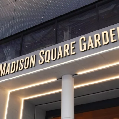 New York City^ Madison Square Garden in Midtown Manhattan vNew York^ NY USA - May 23^ 2024