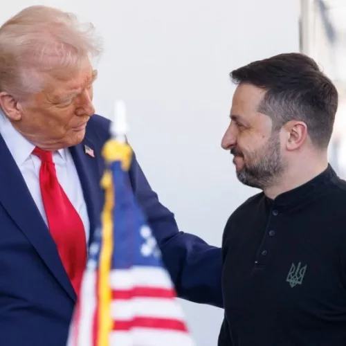 President Donald Trump welcomes Ukrainian President Volodymyr Zelenskyy to the White House to sign a deal granting the US access to Ukraine's rare minerals. WASHINGTON – Feb. 28^ 2025