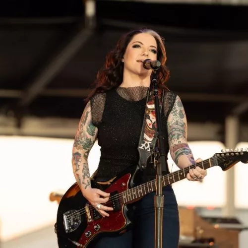 Ashley McBryde performs in concert on April 5^ 2024 in Fort Lauderdale^ Florida as part of the Tortuga Music Festival.