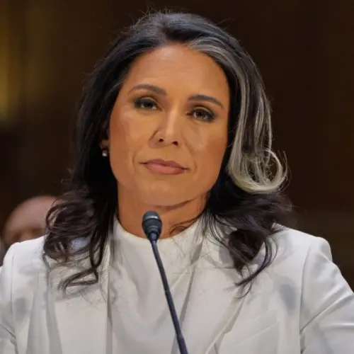 Senate Intelligence committee holds a hearing to examine the nomination of Tulsi Gabbard^ to be Director of National Intelligence. Washington DC - January 30^ 2025